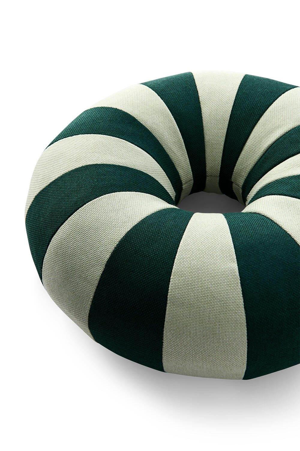 Float pyntepude, Ø40 cm - mint/mørkegrøn